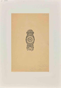 Ex Libris - Sebastian Dalmar - Woodcut - Mid 20th Century