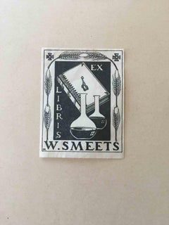  Ex Libris - W. Smeets - Early 20th Century
