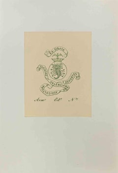 Ex-Libris - Woodcut - Mid 20th Century