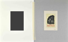 Ex Libris  - Zorzo Balbi - Woodcut - Mid-20th Century
