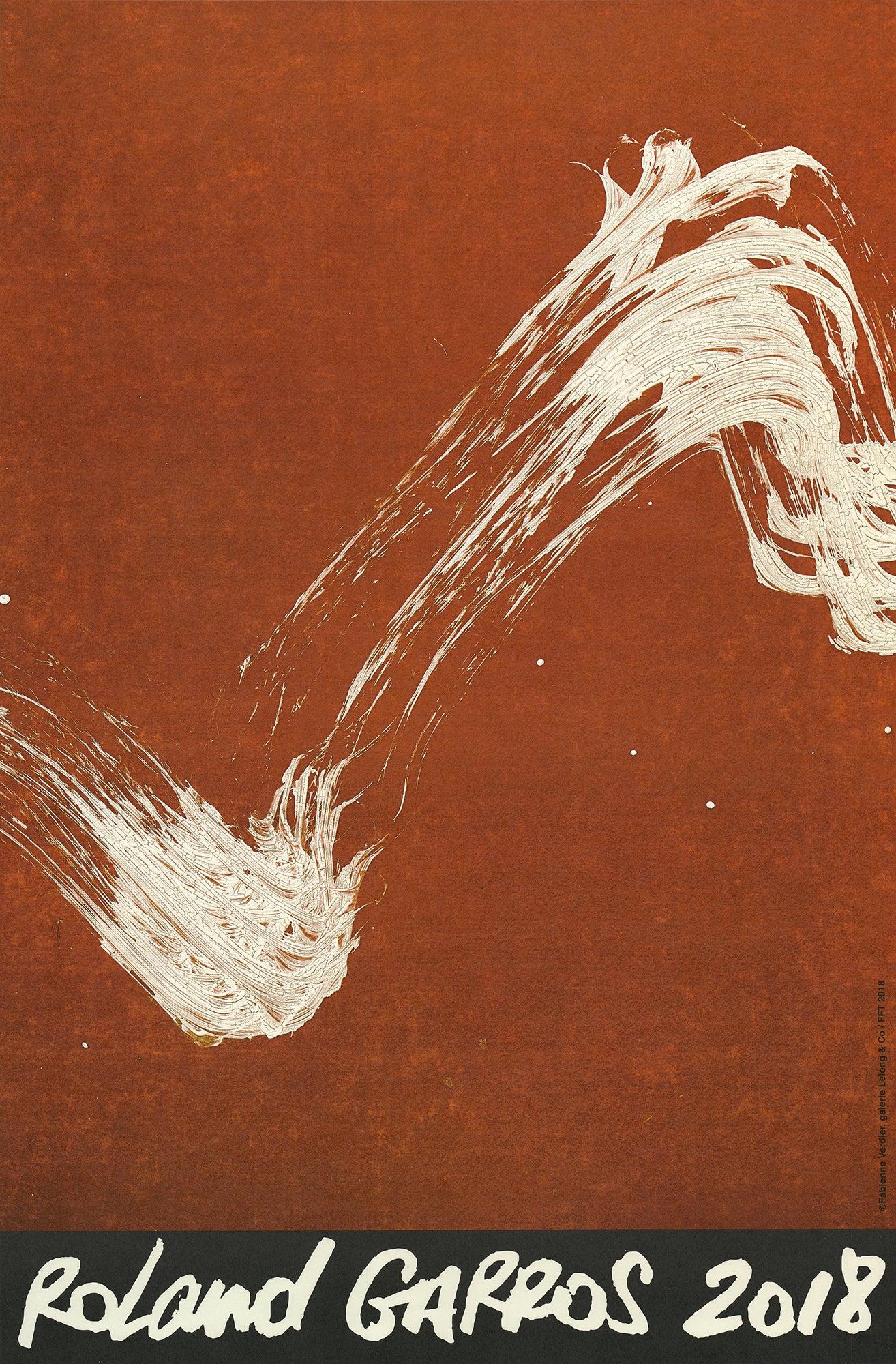 Fabienne Verdier „Roland Garros Französisch Open“ 2018-Vintage – Print von Unknown