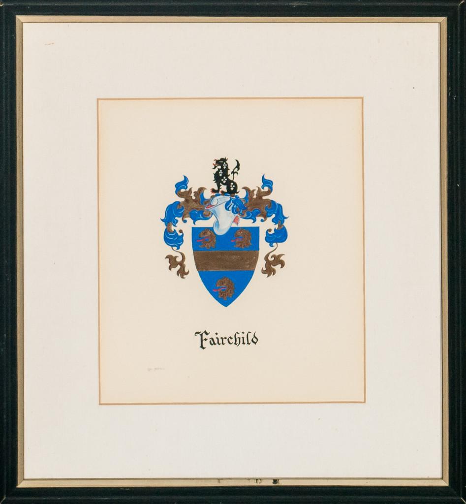 "Fairchild Coat-of-Arms" - Print by Unknown