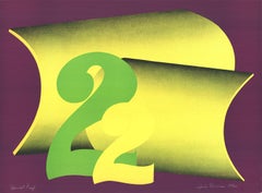 Faith Brusca 'Untitled' 1972- Serigraph- Signed