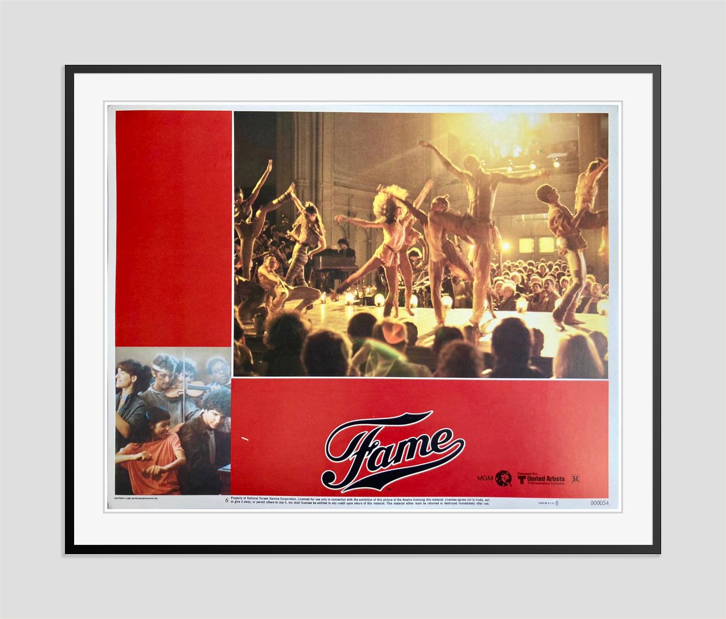 Fama - Original Vintage 1980 Película Cine Lobby Card - Print de Unknown