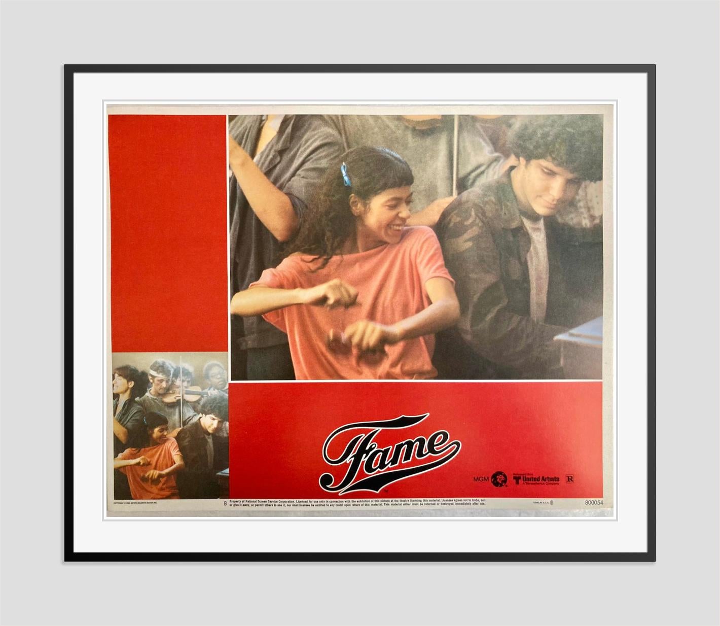 Fama - Original Vintage 1980 Película Cine Lobby Card - Print de Unknown
