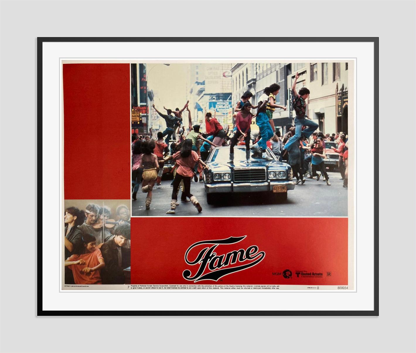 Fama - Original Vintage 1980 Película Cine Lobby Card - Print Moderno de Unknown