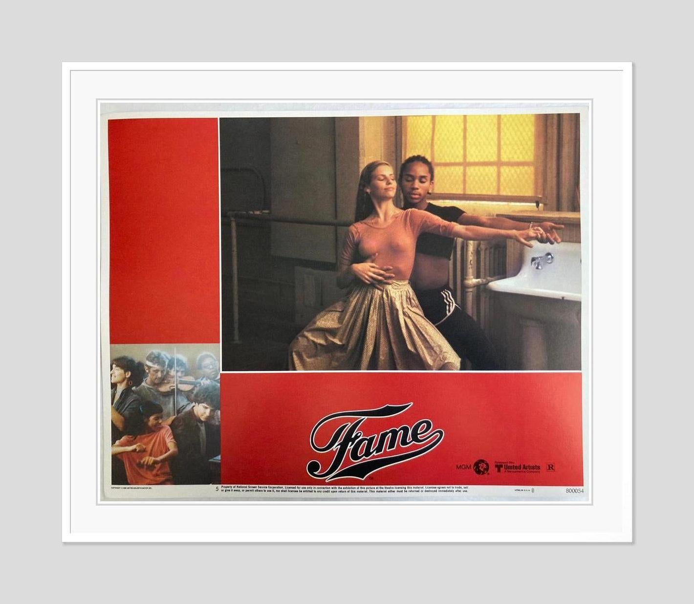 Fama - Original Vintage 1980 Película Cine Lobby Card - Print Moderno de Unknown
