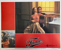 Fame - Carte de visite originale vintage du film de cinéma de 1980 