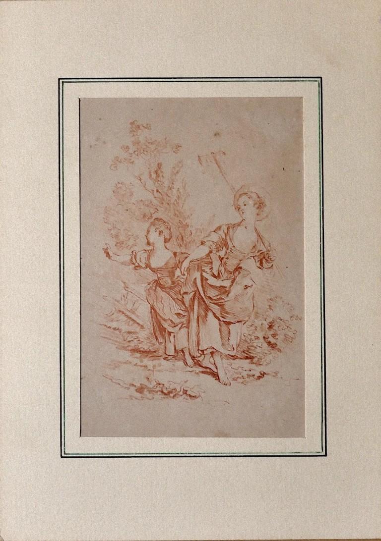 Farmers - Lithograph - 20th Century - Print by Unknown
