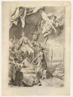 Felicita Sartori after Giambattista Piazzetta - Engraving, The Triumph of Venice