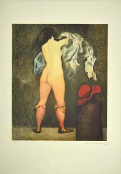 Figura - Litografia originale - Anni '80