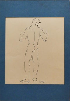 Figure - Original Pen Drawing - Early 20th Century