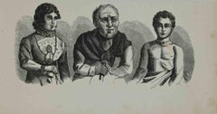 Figures - Costumes - Lithograph - 1862