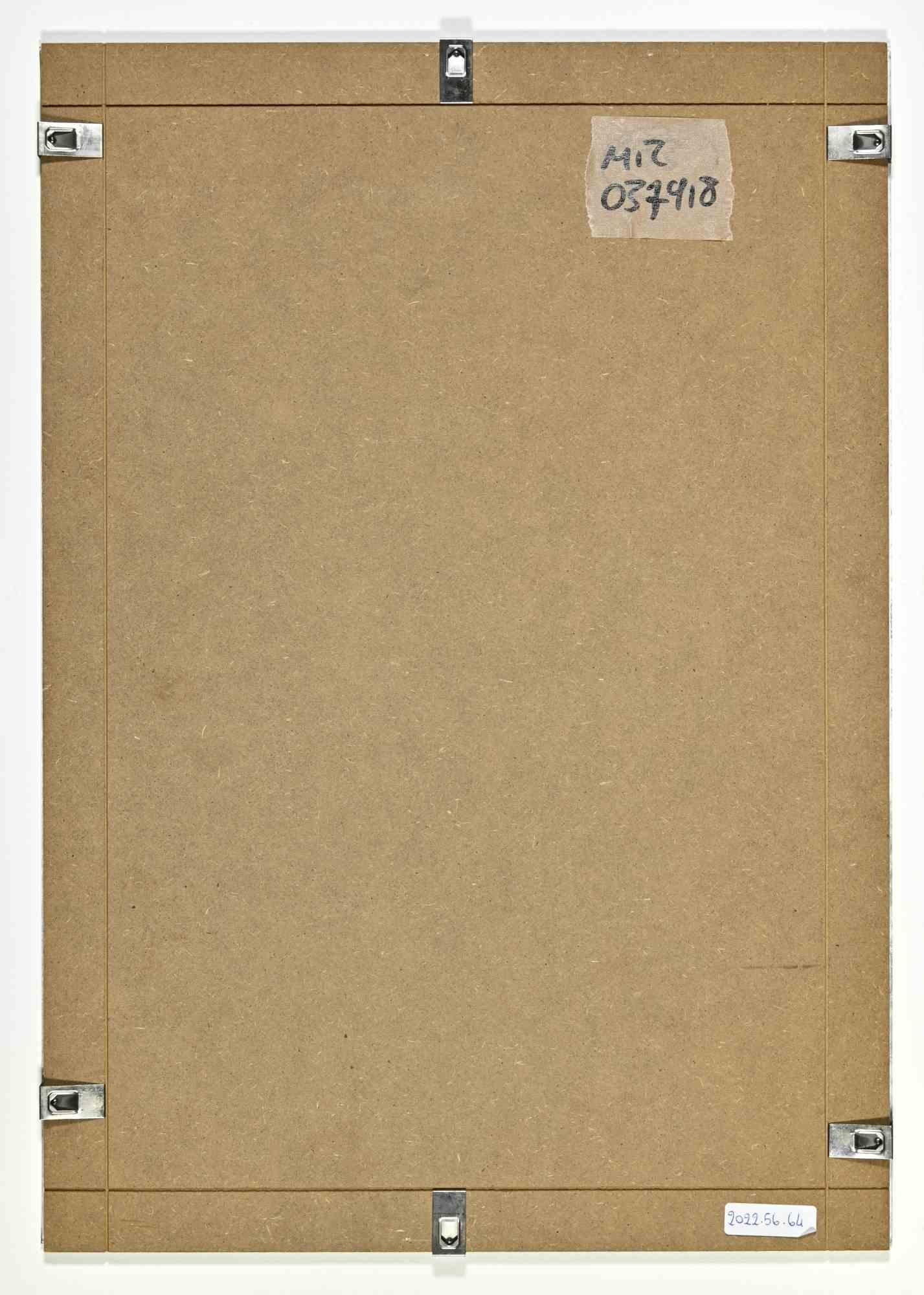 Chiffres  - Lithographie - 1996 - Surréalisme Print par Unknown