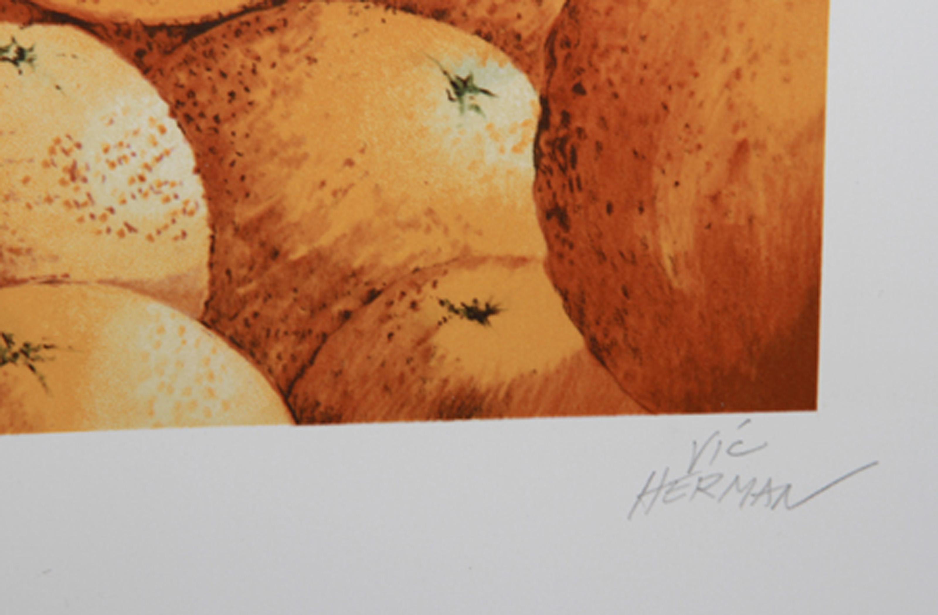 Filippe, Volkskunstlithographie von Vic Herman im Angebot 2