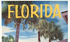 Florida Jet National original vintage travel poster