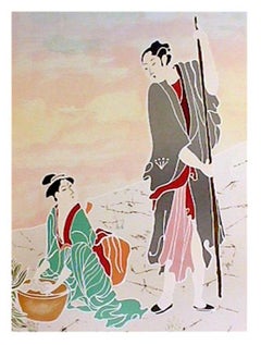 Couple Folk Art de Gina Lombardi Bratter