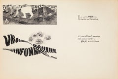 Foot - Vintage Offset Print - 20th Century