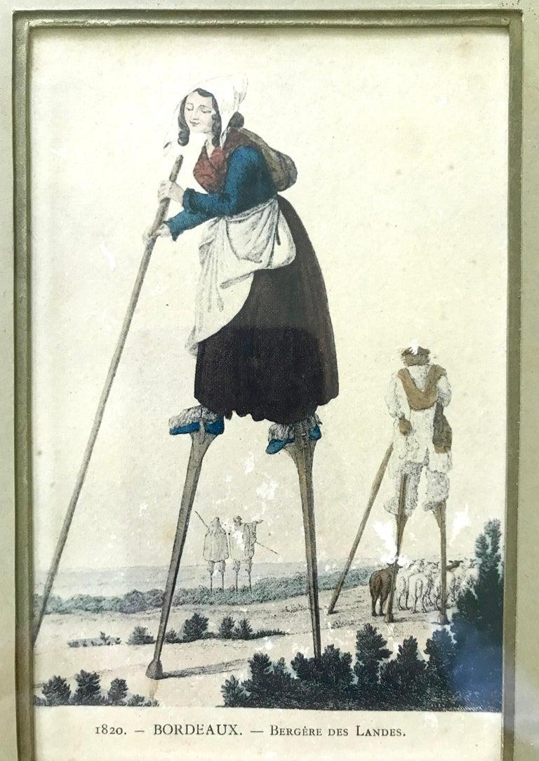 Personaggi di Bordeaux incorniciati in vendita 8