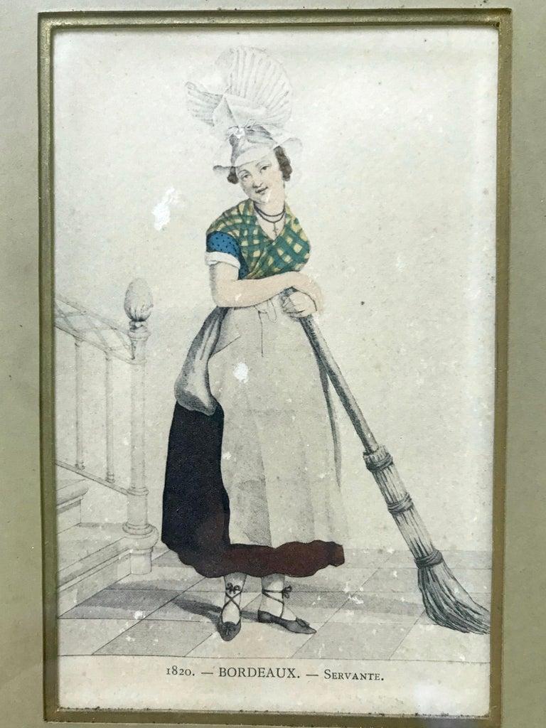 Personaggi di Bordeaux incorniciati in vendita 4