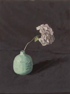 Giclée contemporanea incorniciata - Ortensia I