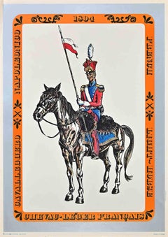 French Light-Horse - Vintage Poster - Mid-20th century