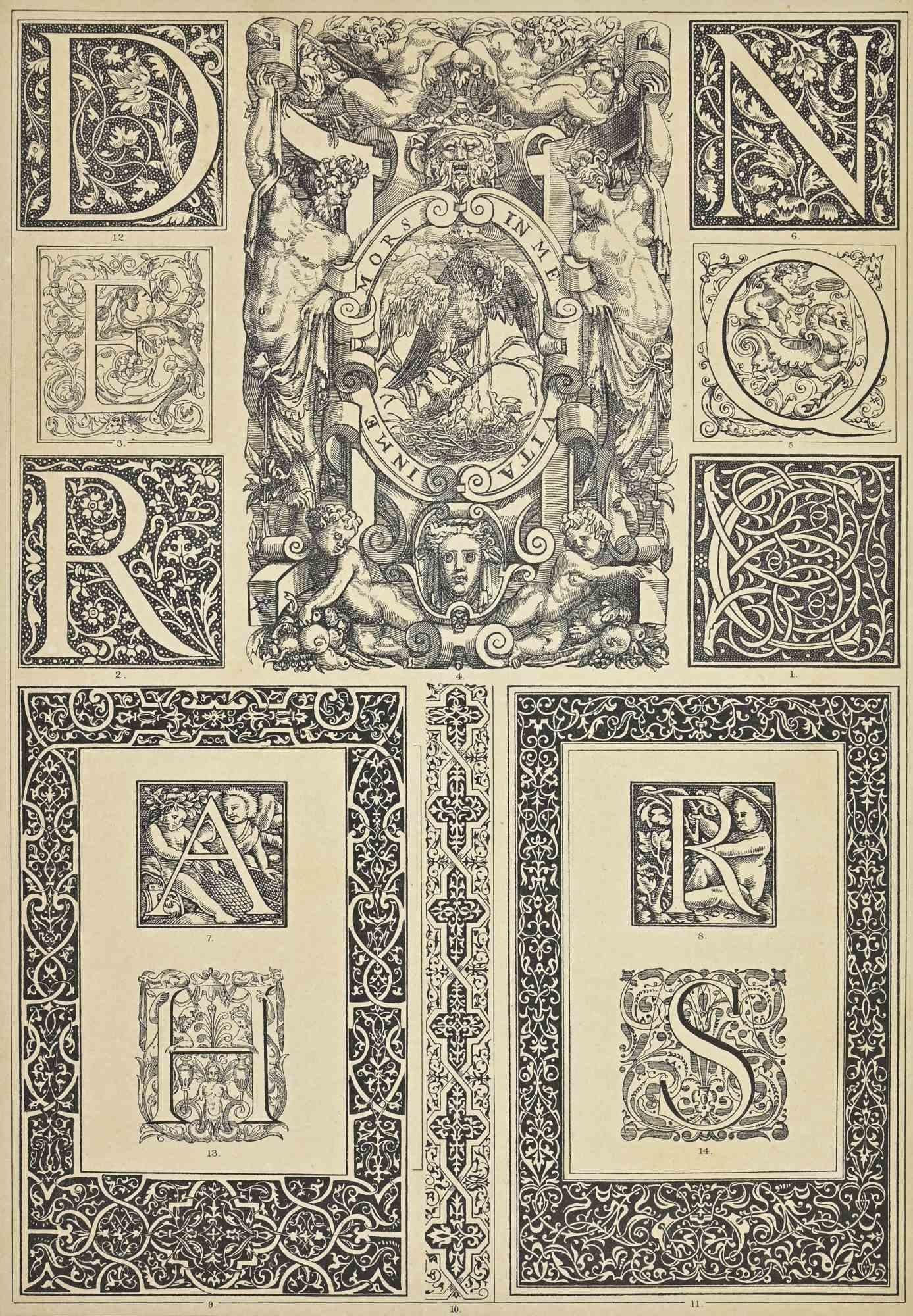 French Renaissance - Lithograph - 19th Century
