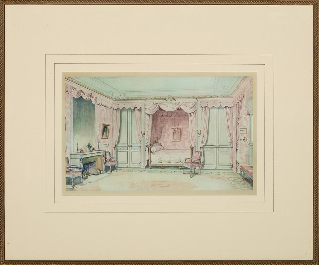 French Sitting Room - Print by Unknown