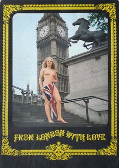 Desde Londres con amor - Cartel offset - 1980