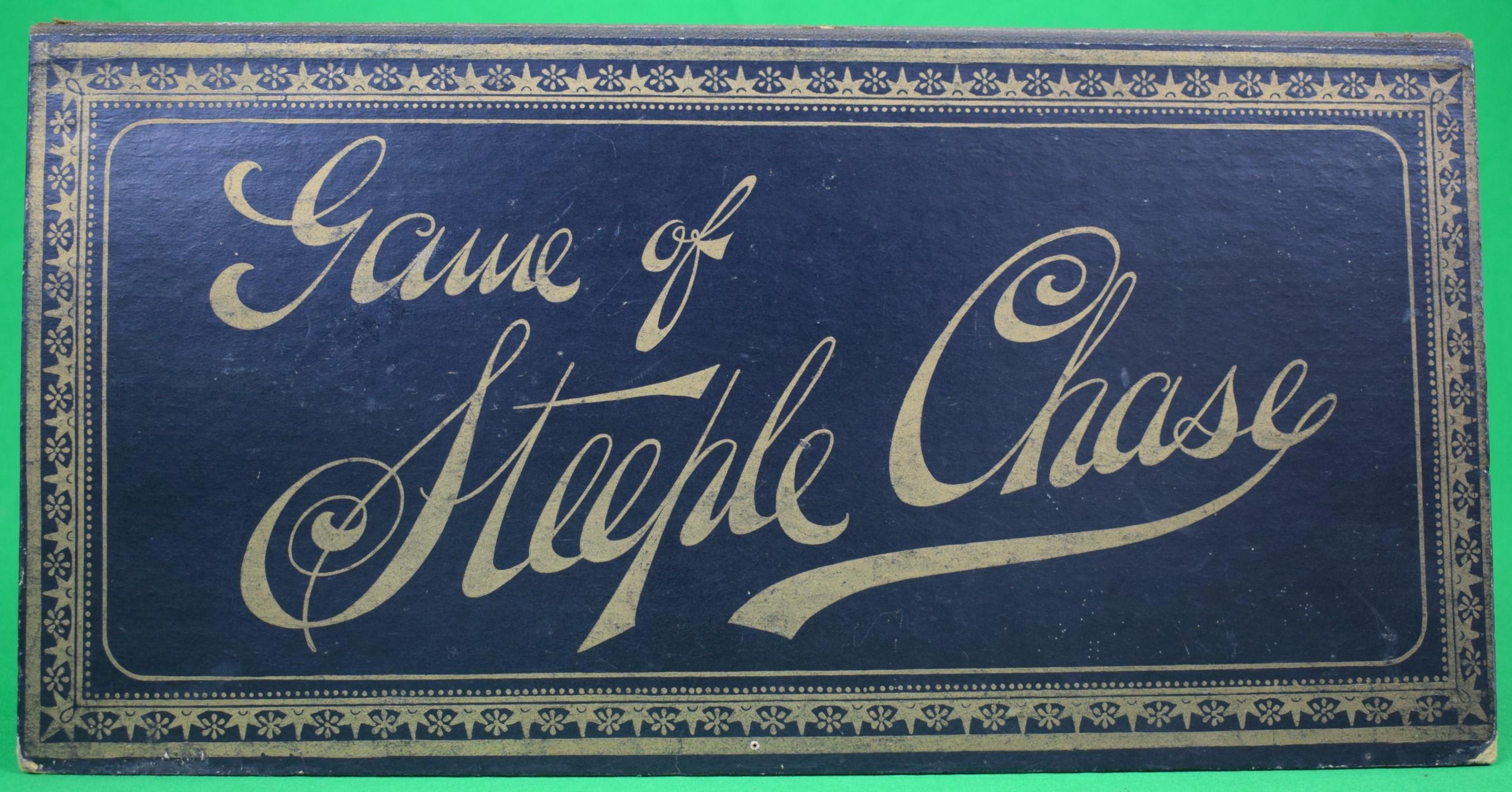 Unknown Figurative Print - "Game Of Steeple Chase"