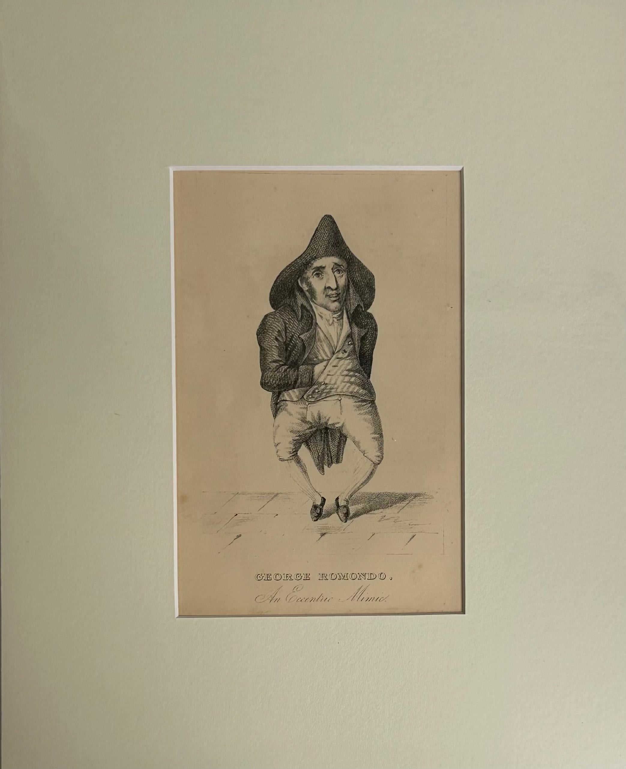 George Romodo - Un mimo eccentrico - Print di Unknown