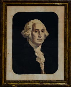 George Washington Lithograph by Nathaniel Currier, 1800s