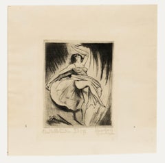 Gerhard Windisch (1895-1961) - Early 20th Century Etching, Ballet Dancer