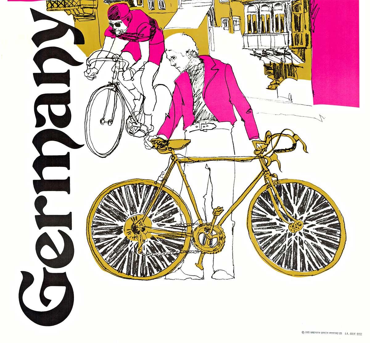 cartel de bicicleta