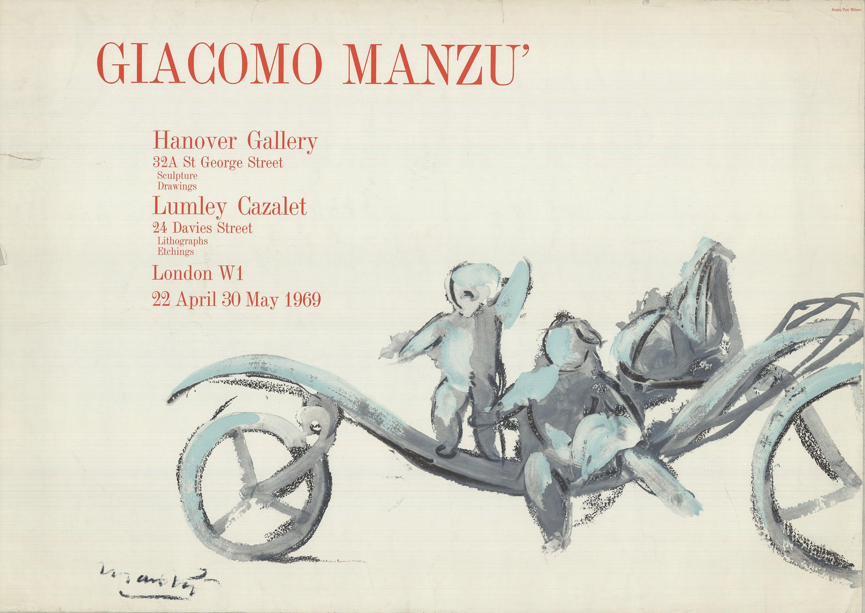 Giacomo Manzu 'Hanover Gallery' 1969 - Print by Unknown