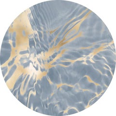 Gold Ripple, Series 2, No. 2, aluminum composite material, shiny gold