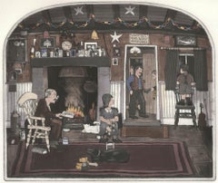 Graham Clarke (b.1941) - 20th Century Etching, Fred