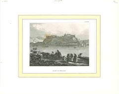 Gran in Ungarn – Originallithographie – frühes 19. Jahrhundert