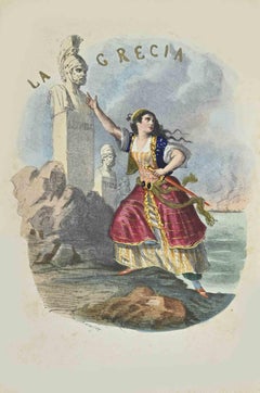 Grèce - Lithographie - 1862