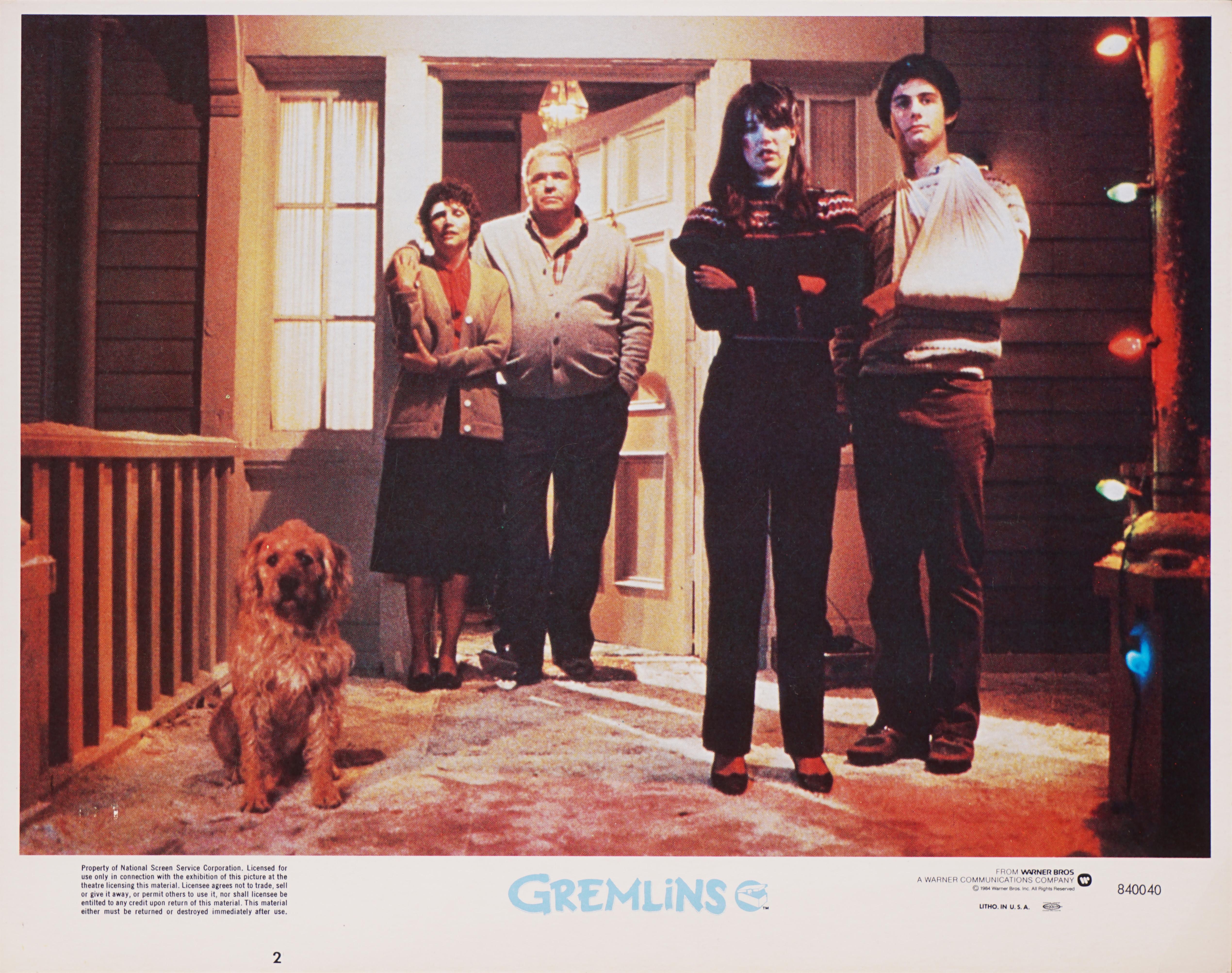 Gremlins (1984) - Original-Lobbykarte, Regie: Joe Dante