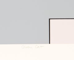 Grey Cat, Pop Art Screenprint by Tracy Sabin