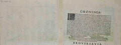 Groeninga - Etching - Late 16th Century