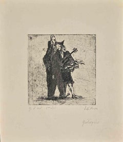 Grotesques - Drypoint - Mid 19th Century