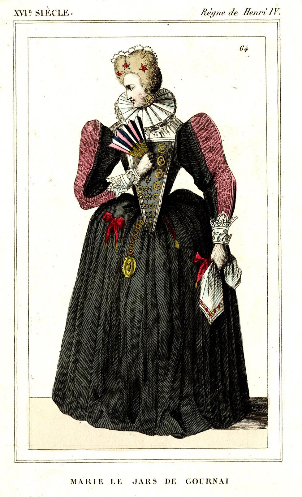 Group of 19th & 20th century hand colored fashion plates. For Sale 3