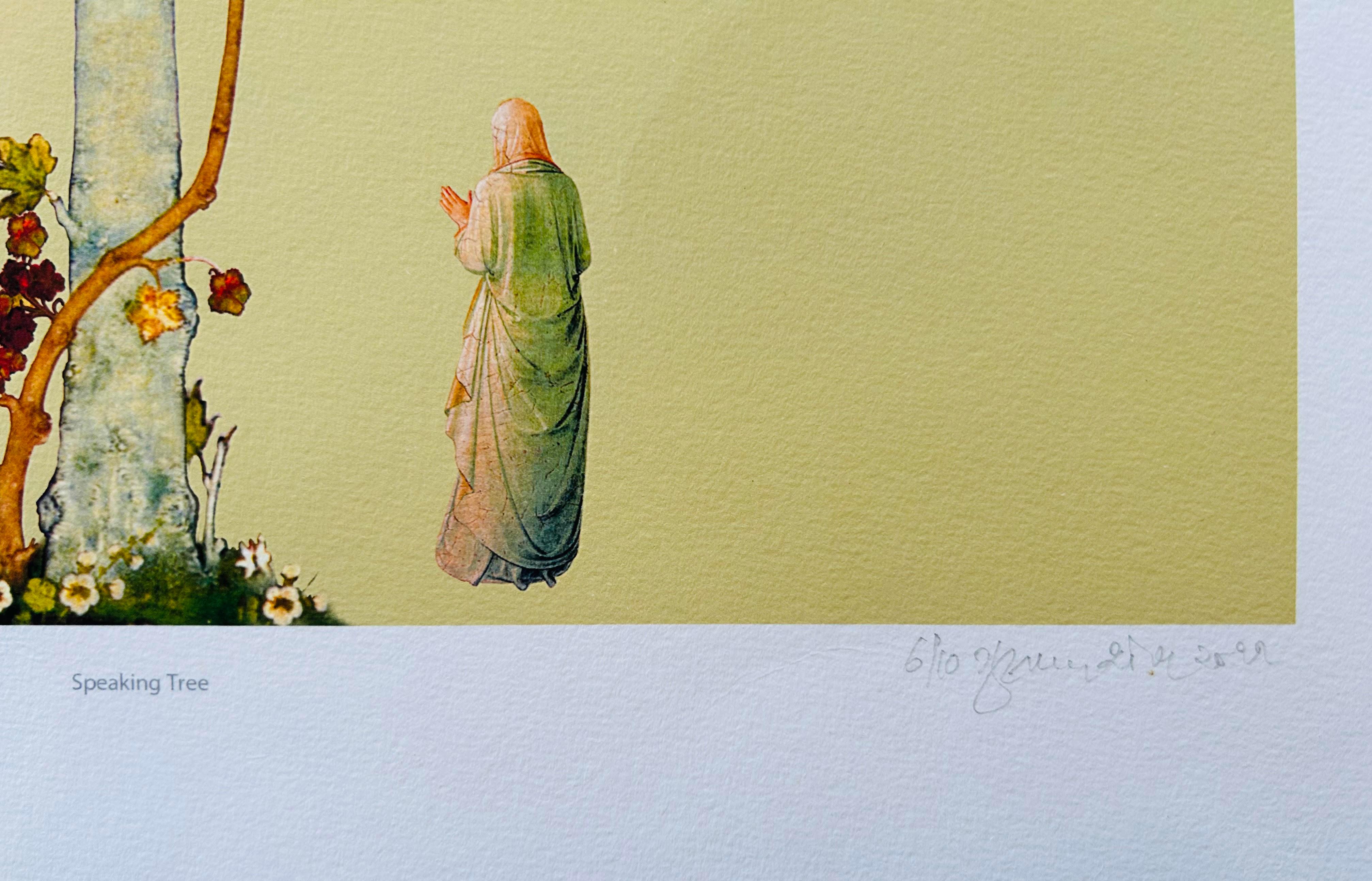 Gulammohammed Sheikh India Modern Two Colour Limited Edition Prints Baroda 2