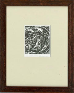 Gwenda Morgan (1908-1991) - Framed Wood Engraving, Summer Kaleidoscope