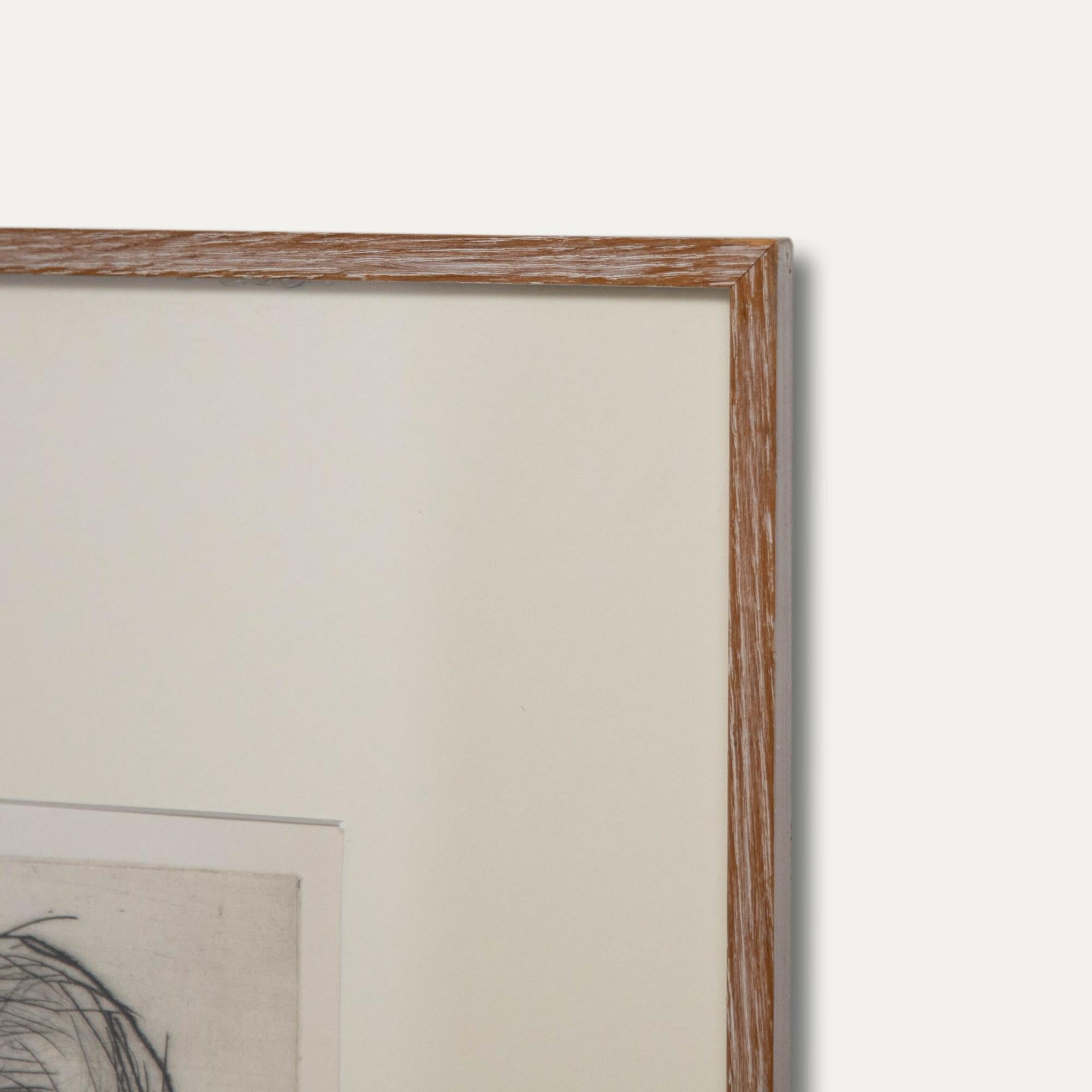 Hans Wigert (1932-2015) - 20th Century Etching, Skuggan For Sale 1