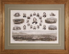 Harpers Weekly Print of the Brethren and Salt Lake