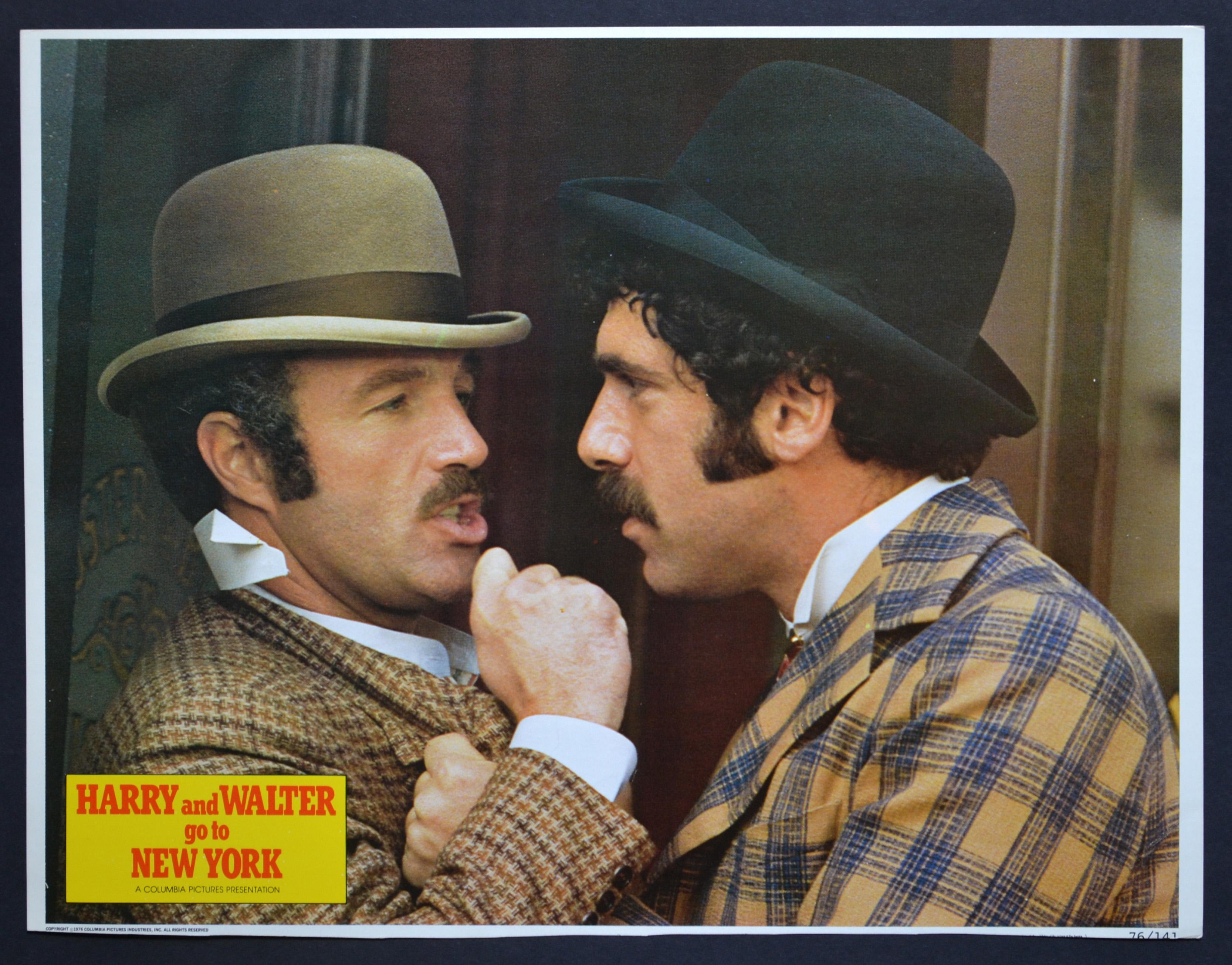 Unknown Interior Print - „HARRY AND WALTER GO TO NEW YORK“ Original American Lobby Card of the Movie, 1976
