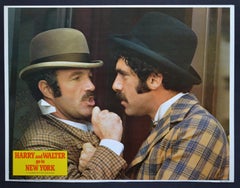 "HARRY Y WALTER VAN A NUEVA YORK" Lobby Card original americano de la película, 1976